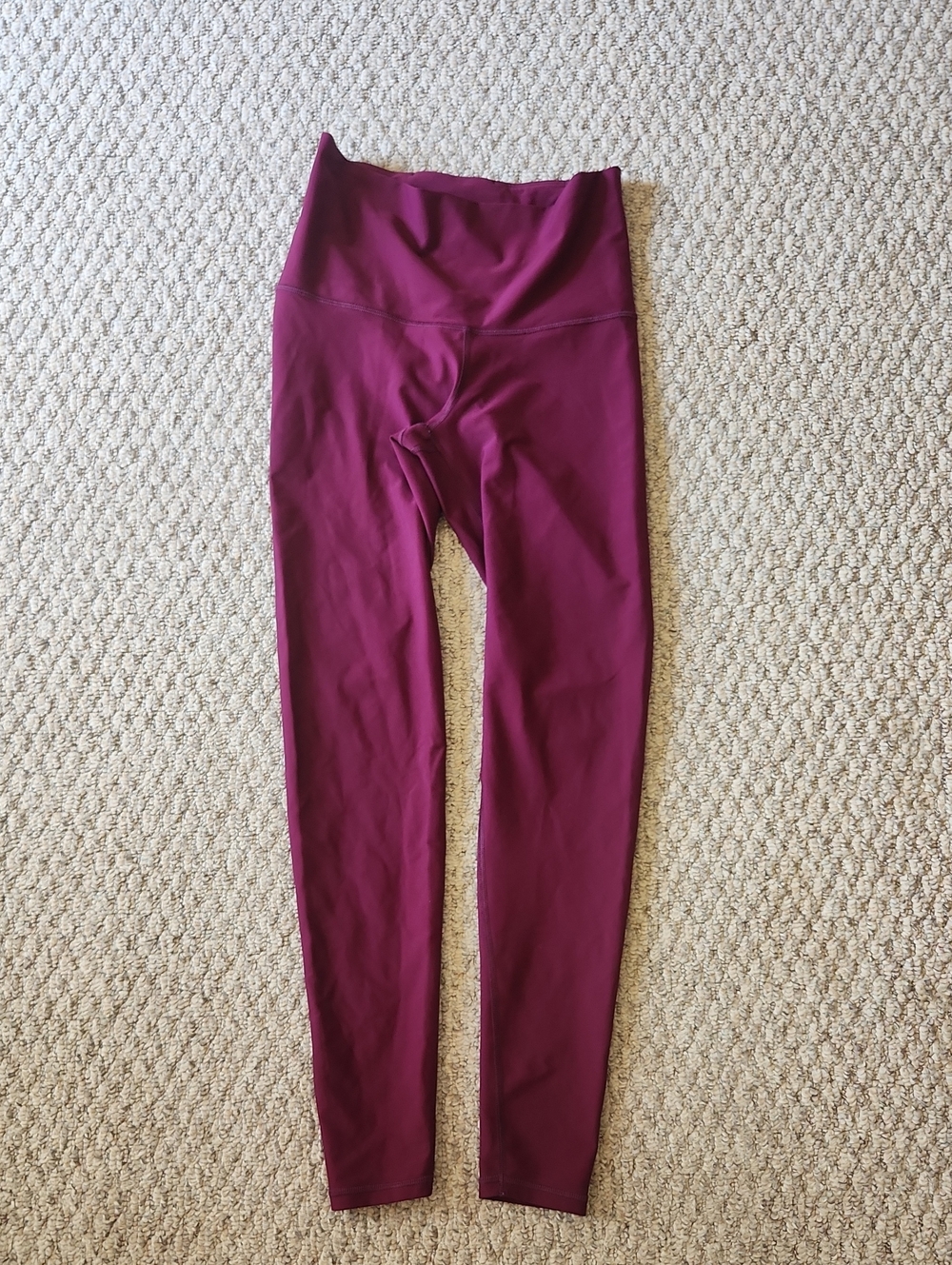 Old Navy High-Waist Burgundy Leggings